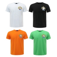 T-Shirt unisexe, vente en gros, Logo personnalisé avec imprimé et broderie, 100% coton, livraison gratuite
