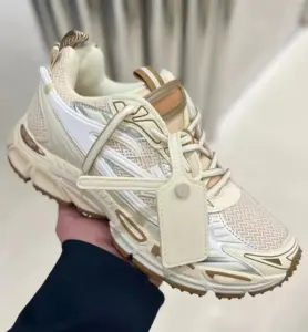 Chaussures de course de luxe personnalisées avec logo, haute qualité, pour hommes et femmes, imperméables, respirantes, antidérapantes, décontractées, sportives, épaisses - Product Image 6