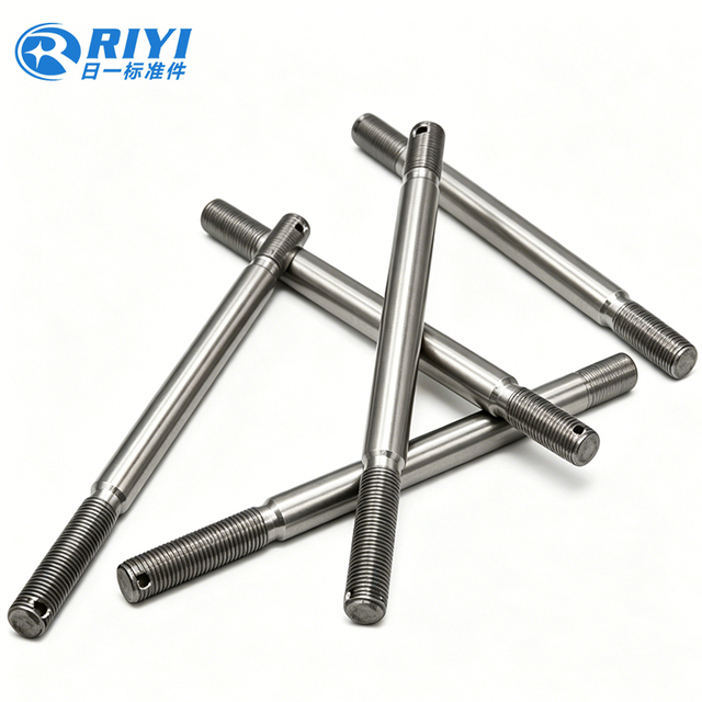 Custom Stainless Steel Double End Threaded Stud Bolt High Quality for Building OEM ODM Customizable Made to Order Bolt