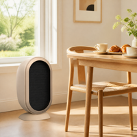 Nouveau Radiateur Électrique PTC Portable de Bureau 1200W à Chauffage Rapide avec Télécommande, Idéal pour l'Export et Cadeau d'Affaires