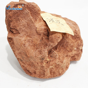 Especímen de piedra de barro natural, composición mineral de arcilla, estructura de capas distintas, muestra de roca didáctica geológica, experimento. - Product Image 3