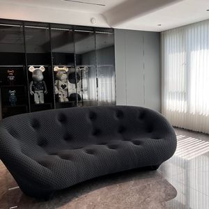 Freehand <b>Space</b> Semicircular Sofa Tufted Foam Filling Art Design Living Room Furniture - Product Image 1