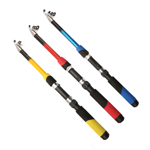 <span class=keywords><strong>Canne</strong></span> à lancer télescopique en fibre de verre <span class=keywords><strong>pour</strong></span> la pêche à la <span class=keywords><strong>mouche</strong></span> et à l'achigan en eau salée, au <span class=keywords><strong>brochet</strong></span> et à la carpe - Product Image 5