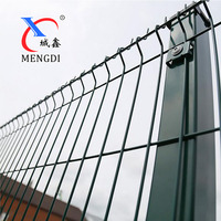 Clôture en grillage soudé 3D de haute qualité, revêtue de PVC, grillage soudé incurvé 3D galvanisé
