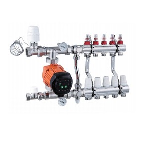 Hot Factory Price collecteur <span class=keywords><strong>chauffage</strong></span> par le <span class=keywords><strong>sol</strong></span> XF15171H collecteur en laiton avec <span class=keywords><strong>pompe</strong></span> - Product Image 2