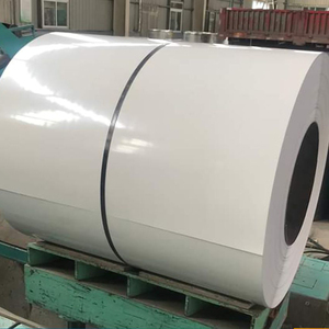 Bobinas de Acero <span class=keywords><strong>PPGI</strong></span> con Recubrimiento de <span class=keywords><strong>Color</strong></span> Blanco Marfil de Primera Calidad, <span class=keywords><strong>RAL</strong></span> 7016 RAL9002, para Vietnam - Product Image 4