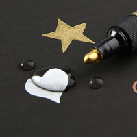 4 couleur 0.7/1.0/2.0MM Pointe Sakura Peinture Marqueur Stylo Joint Timbre Couleurs Peinture Marqueur Stylo