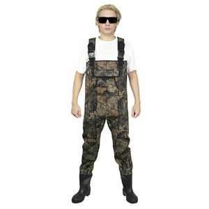 2025 tùy chỉnh Neoprene ngực wader thiết lập không thấm nước câu cá Overalls với khởi động cho thể thao ngoài trời - Product Image 3