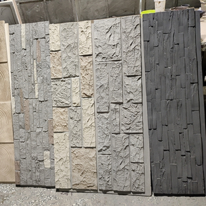 Panel Decorativo de <span class=keywords><strong>Pared</strong></span> de <span class=keywords><strong>Piedra</strong></span> de Imitación de Lujo, Decoración de <span class=keywords><strong>Pared</strong></span> de PU de la Mejor Calidad, Simulación de <span class=keywords><strong>Piedra</strong></span> - Product Image 1