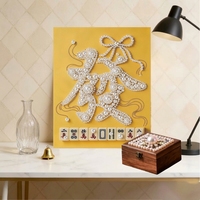 Peinture sur toile en relief personnalisée avec perles et diamants, peinture DIY avec cadre pour débutants, vente en gros