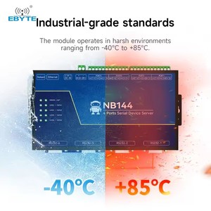 ชุด NB144 ebyte เกรดอุตสาหกรรมอีเธอร์เน็ต4แชนเนล RS485/RS232/RS422ขอบระบบประมวลผลเกตเวย์ Modbus GATEWAY - Product Image 6
