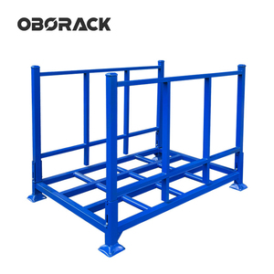 Estanterías Apilables de Acero Plegables para Almacenamiento de Telas en Fábricas de Ropa, Resistentes, con Recubrimiento en Polvo, Tubo Cuadrado, Personalizables - Product Image 1
