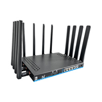 Routeur de Classe Entreprise pour Réseau WiFi7 5G avec Carte SIM, 7200 Mbps, Processeur MT7988DV et Antennes Omnidirectionnelles à Gain Élevé, Certifié FCC CE