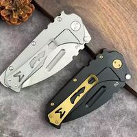 Couteau pliant multifonctionnel en acier D2 haute dureté, modèle Medford, pour le commerce transfrontalier, l'alpinisme, le camping et la préparation des fruits