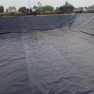 Géomembrane industrielle écologique de haute qualité, <span class=keywords><strong>prix</strong></span> d'usine, HDPE/LDPE/LLDPE, pour l'utilisation en pisciculture, en étangs, en barrages et en décharges - Product Image 3