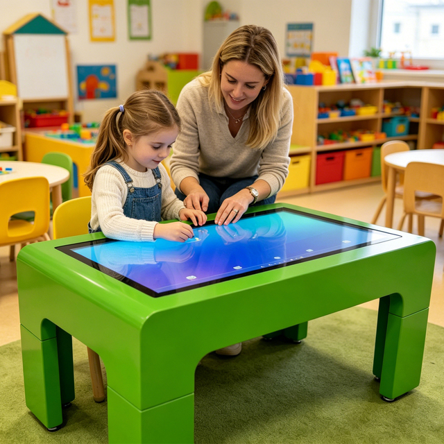 3 Day Delivery 32 43 Inch Touch Video Game Table Interactive Smart Table Table Touchscreen Education Games for Kids in school