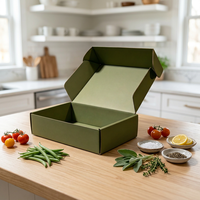 Boîte en papier enduit recyclable et écologique de 2 mm d'épaisseur, personnalisable avec impression quadricolore pour l'emballage extérieur des vêtements et des chaussures