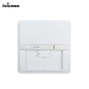 Plafonnier carré LED Savia 15w pour <span class=keywords><strong>salle</strong></span> <span class=keywords><strong>de</strong></span> <span class=keywords><strong>bain</strong></span>, balcon, couloir, IP44, étanche, en acrylique, montage mural encastré - Product Image 4