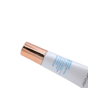 small size empty plastic tube with screw cap for foundation lotion cosmetic packaging cosmetic supplier