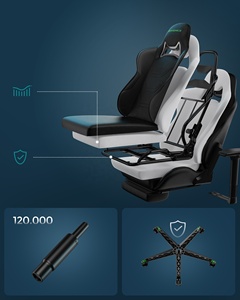<span class=keywords><strong>Silla</strong></span> de oficina ergonómica <span class=keywords><strong>SONGMICS</strong></span> con reposabrazos de respaldo alto, reposapiés, <span class=keywords><strong>silla</strong></span> para juegos de ordenador de carreras - Product Image 4
