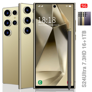 2025 S24 Ultra 7 pulgadas Android 5G <span class=keywords><strong>Smartphone</strong></span> Nuevo Dual SIM 16GB RAM MTK Procesador 65W Carga rápida 512GB ROM Global a prueba de golpes - Product Image 2