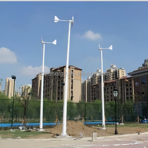 Turbina Eolica ad Asse Verticale da 5000W con Pale in Fibra di Vetro Rinforzata Compatibile con Pannelli Solari per Soluzioni di Energia Ibrida - Product Image 2