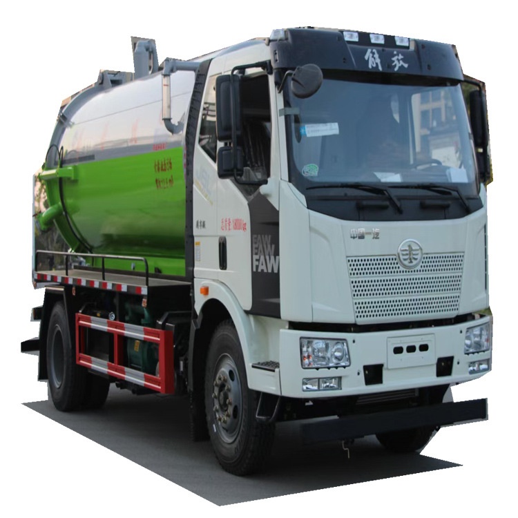 Jiefang J6 вакуумный всасывающий грузовик 4x2 дизельный грузовик с ручной трансмиссией