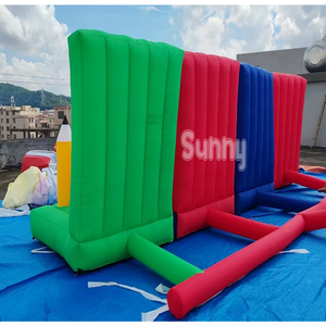 Offre Spéciale : Château Gonflable <span class=keywords><strong>4</strong></span>-en-1 pour Jeux de Carnaval, Jeux Sportifs Gonflables et Jeux de Tir au Basket pour Enfants - Product Image 6