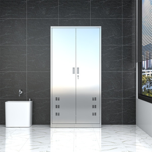 Armadietto per pulizia in acciaio a <span class=keywords><strong>2</strong></span> porte - Product Image 1