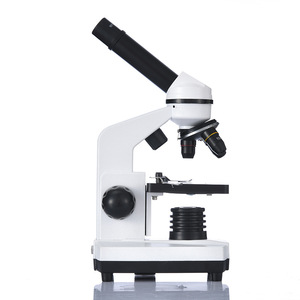 Microscope 1600X Zoom Adjustable Student Biological Lab Use 8 LED Light Metal Lens Optics - Product Image 1