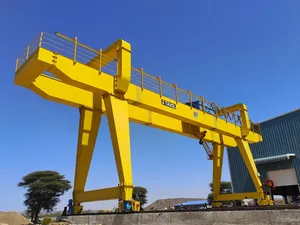 Tavol Box Type Double Girder Rail Travelling Gantry Crane 20 Ton 30 Ton 50 Ton