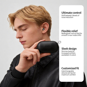 Bouchons <span class=keywords><strong>d</strong></span>'oreilles réglables à 3 modes, contrôle ultime du bruit, bouchons <span class=keywords><strong>d</strong></span>'oreilles flexibles pour la concentration, les voyages, les occasions sociales, idéal pour une utilisation quotidienne - Product Image 3