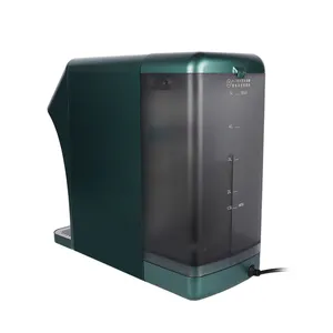 High quality convenient useful safety hot and cold ro water counter top dispenser tank removable filter for office