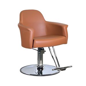Sillón de Peluquería Princess Brown, Dorado, para Salón de Belleza y Maquillaje - Product Image 5