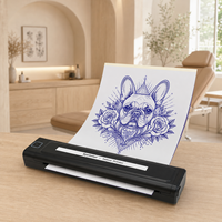 Mesin Transfer Tato Tanpa Tinta Nirkabel Canggih Xprinter K82 A4 untuk Studio Tato Profesional