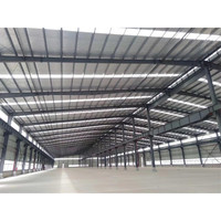 Entrepôt de structure en acier/bâtiment industriel de stockage en acier à ossature métallique