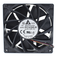 Kipas Pendingin untuk ASIC Miner 6000RPM 7200RPM 4800RPM 12038 DC12V <150W 12X12X3.8Cm Bahan ABS Aksesori Prosesor Data Komputer