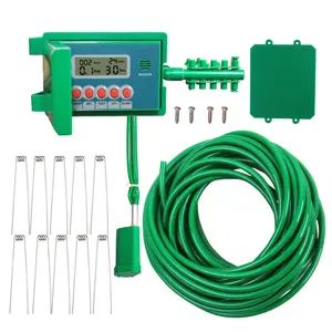 Sistema de irrigação automática, sistema de irrigação para jardim, planta, flores, temporizador de água, controlador de irrigação