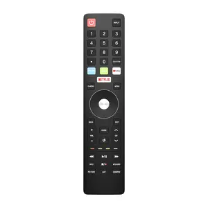 Vente en gros d'usines OEM Clé TV Android avec télécommande TV LED intelligente avec télécommande vocale