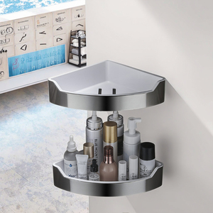 OEM 304 in acciaio inox portineria treppiede con filo-trafilatura angolo pistola <span class=keywords><strong>grigio</strong></span> metallo doccia rugiada per bagni - Product Image 6