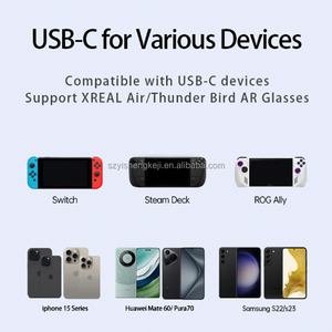 Hubs USB portables 3-en-1 type-c 4K 60HZ PD100W Station d'accueil de convertisseur HDTV mâle-femelle à charge rapide pour Switch Steam Deck - Product Image 4