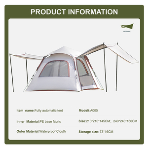 Tente de glamping de luxe spacieuse et étanche fenêtre Skyview <span class=keywords><strong>moustiquaire</strong></span> <span class=keywords><strong>abri</strong></span> de camping familial - Product Image 4