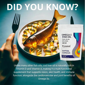 Gélules d'Oméga-3 de haute qualité à marque privée pour des yeux sains, favorisant une immunité saine et soutenant la santé cardiaque - Product Image 3