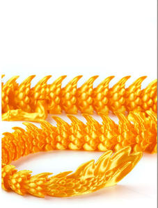 Vashine Jouets de collection pour enfants en PLA écologique, dragon en <span class=keywords><strong>cristal</strong></span> flexible imprimé en 3D - Product Image 3