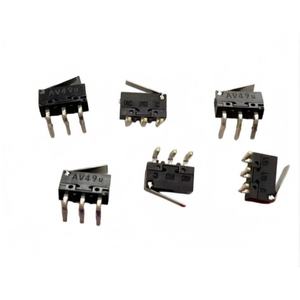 Micro-interrupteur ultra-compact AV4524 avec levier en fer, interrupteur de détection de fin de course pour caméra, pied coudé - Product Image 1