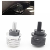 Accesorios para Motocicleta: Herraje de Montaje Trasero de Liberación Rápida para Asiento de Crucero, Tuerca y Tornillo de Aleación de Aluminio Cromado Inoxidable