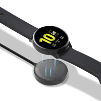 Kabel Pengisi Daya Magnetik USB untuk Samsung Galaxy Watch, untuk Samsung Watch 9 8 7 6 5 4 Active Classic Ultra 2 Charging Docks