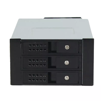Boîtier de serveur de stockage Nas 3 Bays Modular 3*3.5 Hdd Modular Adapter 2*5.25 CD for 2U Server