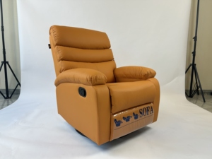 Sillón Reclinable Eléctrico de Fábrica al por Mayor, Estructura Metálica, Tapicería de Tela Nueva, Cómodo Sillón Reclinable Eléctrico para Sala de Estar o Villa - Product Image 2