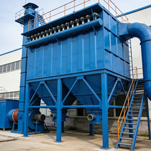 Sistema di Raccolta Polveri Industriale con Filtro a Cartuccia Ciclonico per Controllo Ceneri e Polveri di Segheria - Product Image 2